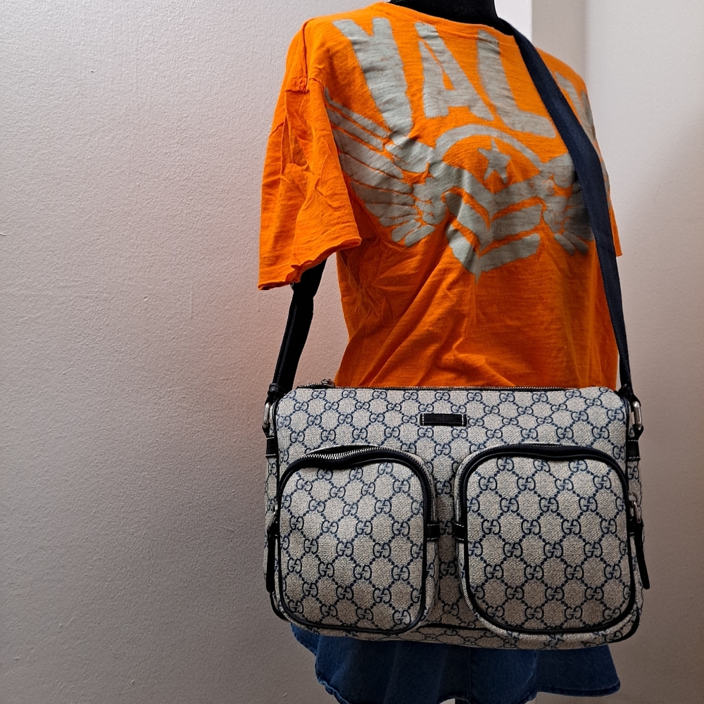 Gucci Front Pocket Messenger Bag